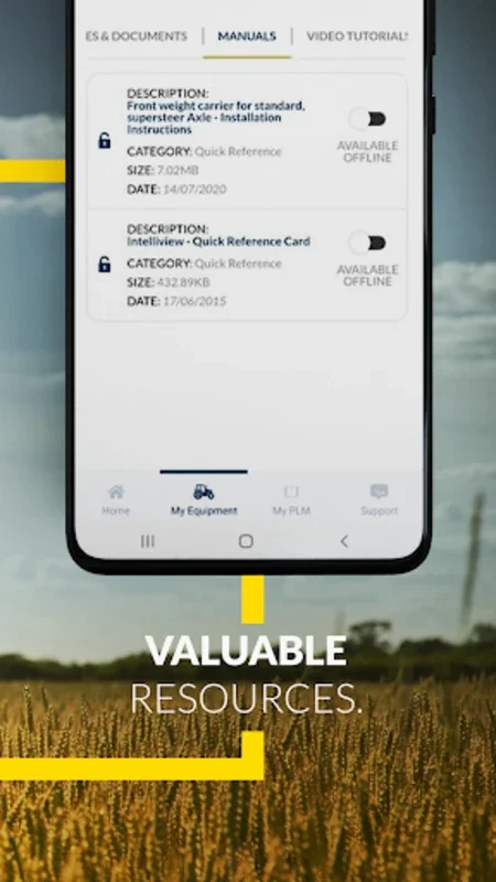 MYNEWHOLLAND for Android: Enhancing Farm Equipment Management