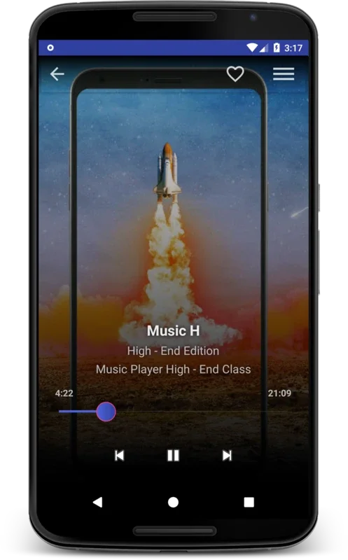 Mp3 Music Player Free Jellybean for Android: Stylish MP3 Playback