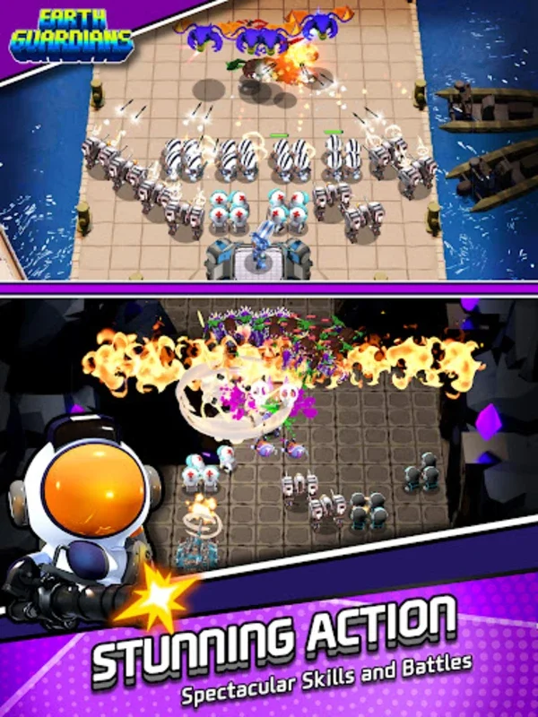 Earth Guardians for Android - Strategic Alien Defense