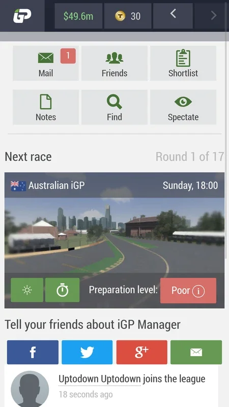 iGP Manager for Android - Manage Your F1 Team