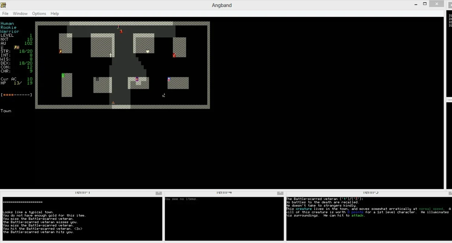 Angband for Windows - Defeat Morgoth