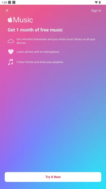 Apple Music for Android - Vast Music Library