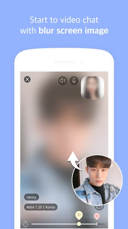 Blurry for Android - Facilitating Genuine Connections
