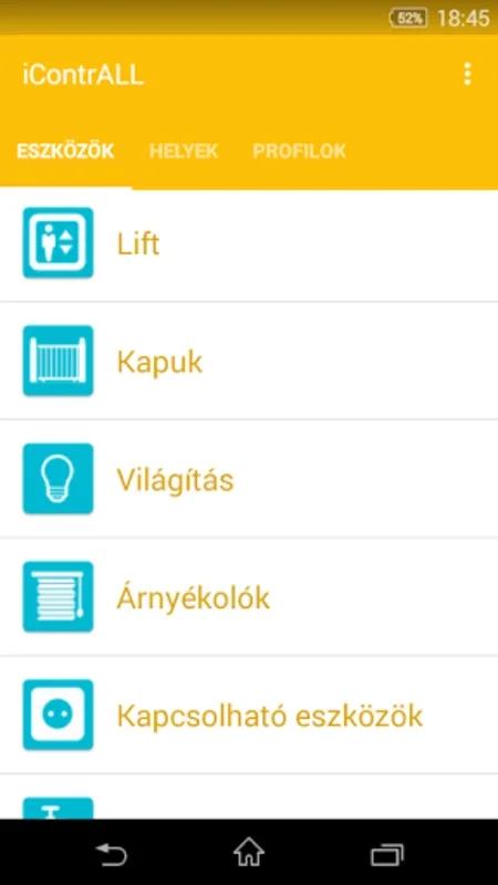 iContrALL for Android - Home Automation App