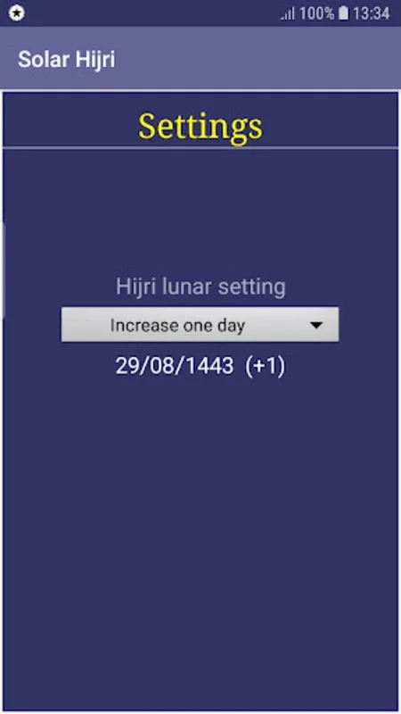Solar Hijri Calendar for Android: Precision Timekeeping