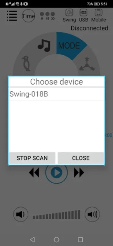 SwingControl for Android - Control Baby Gear Remotely