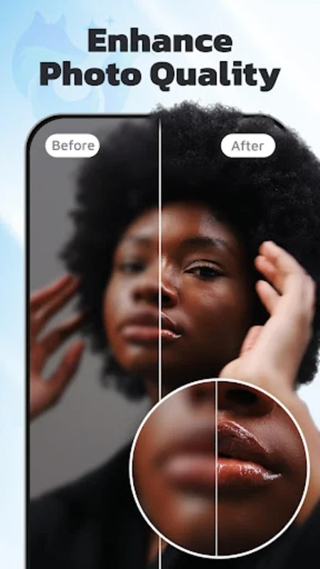 AI Photo Enhancer - EnhanceFox for Android: AI - Driven Visual Enhancement