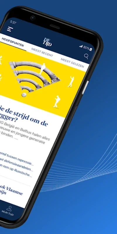 De Tijd for Android - Comprehensive News and Analysis