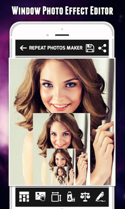 Window Photo Editor : Repeat for Android - Transform Images with Dynamic Repeat Animations