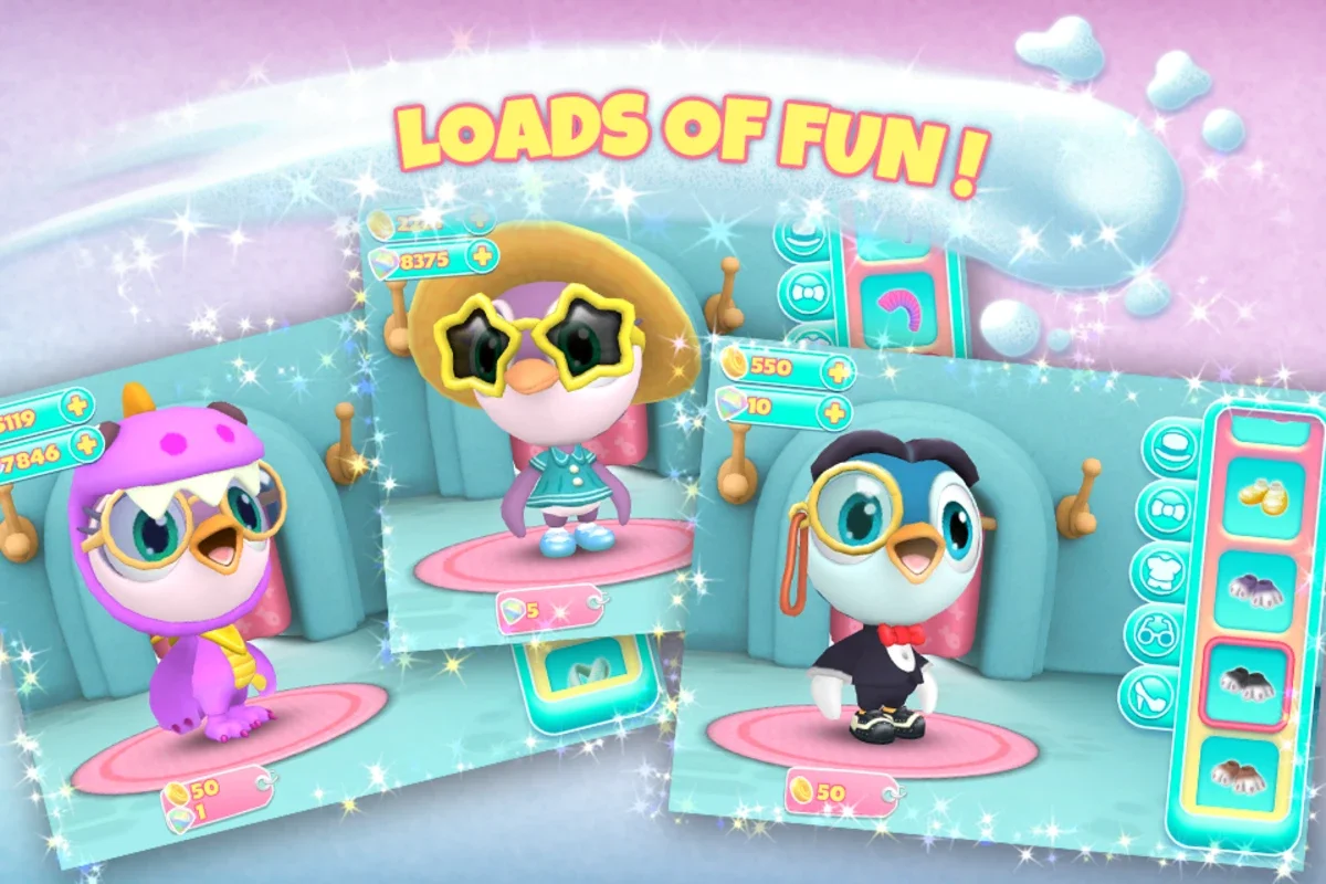 Penguin Diner 3D for Android - Engaging Time Management