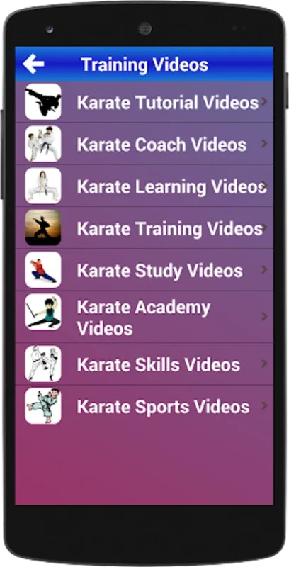 Karate Training for Android: Comprehensive Online Learning