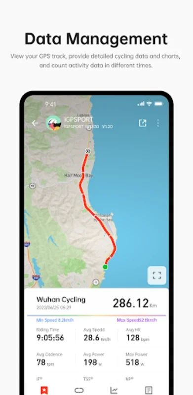 iGPSPORT Ride for Android: Enhance Cycling with Data and Routes