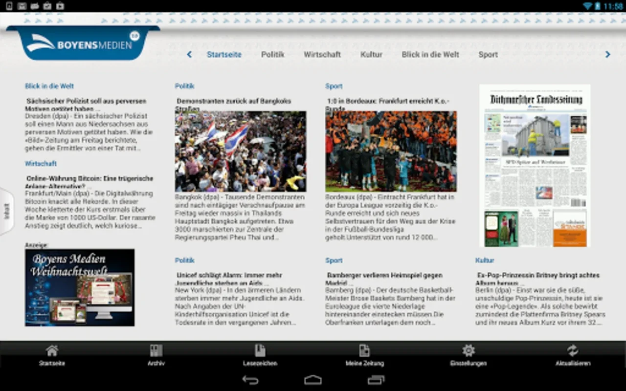 Boyens Medien App for Android - Stay Informed with Local & Global News