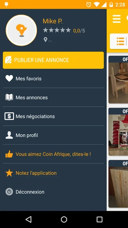 CoinAfrique for Android - Seamless Buying and Selling