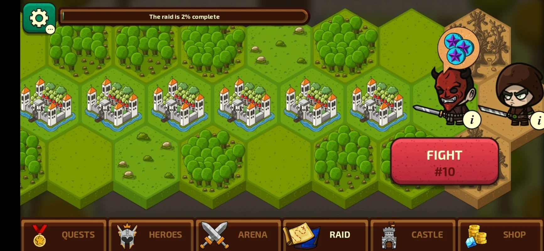 Raid Heroes: Sword and Magic for Android - Thrilling Adventures