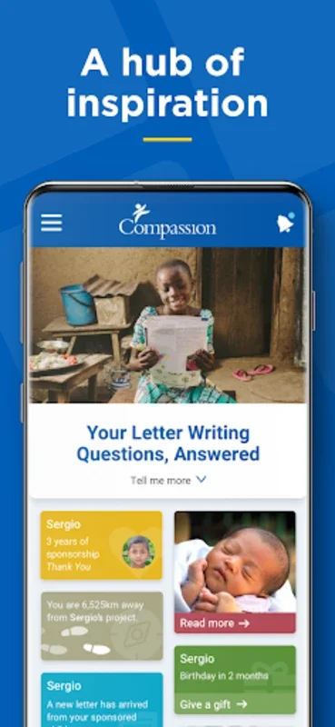 Compassion for Android - Connect and Support Kids in Poverty