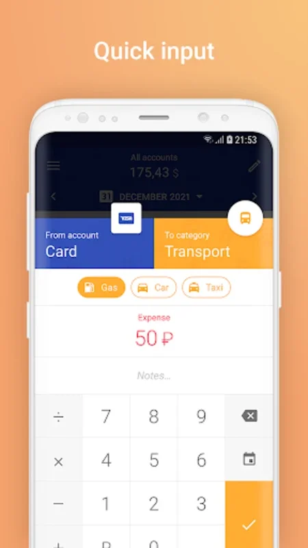 1Money for Android - Manage Finances Effortlessly