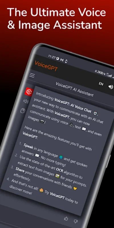 VoiceGPT: AI Voice Assistant for Android - Unlock Intelligent Conversations