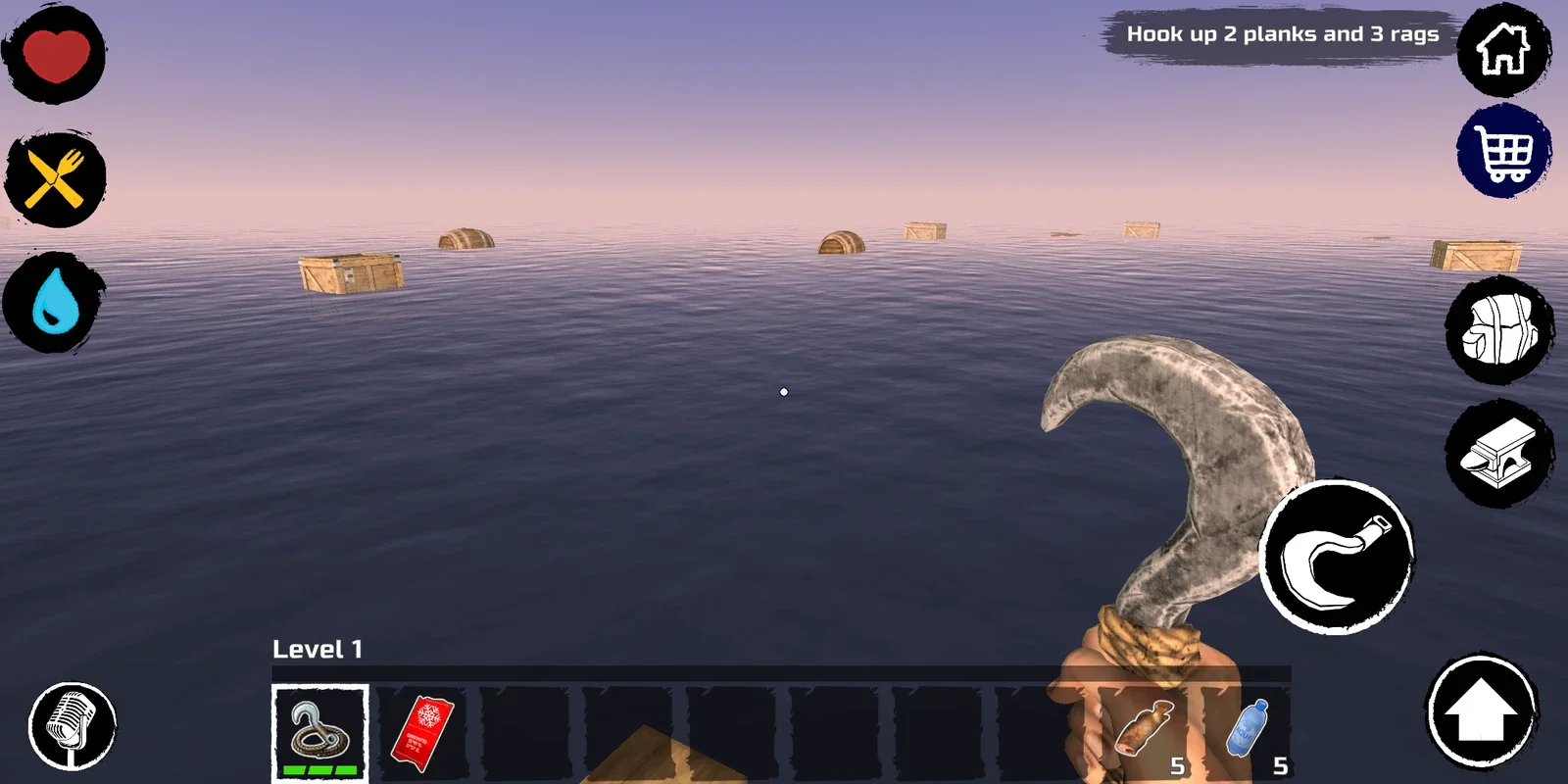 Survival and Craft: Crafting In The Ocean for Android - Endless Ocean Survival