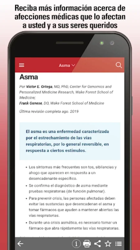 Manual MSD público general for Android: Comprehensive Health Info