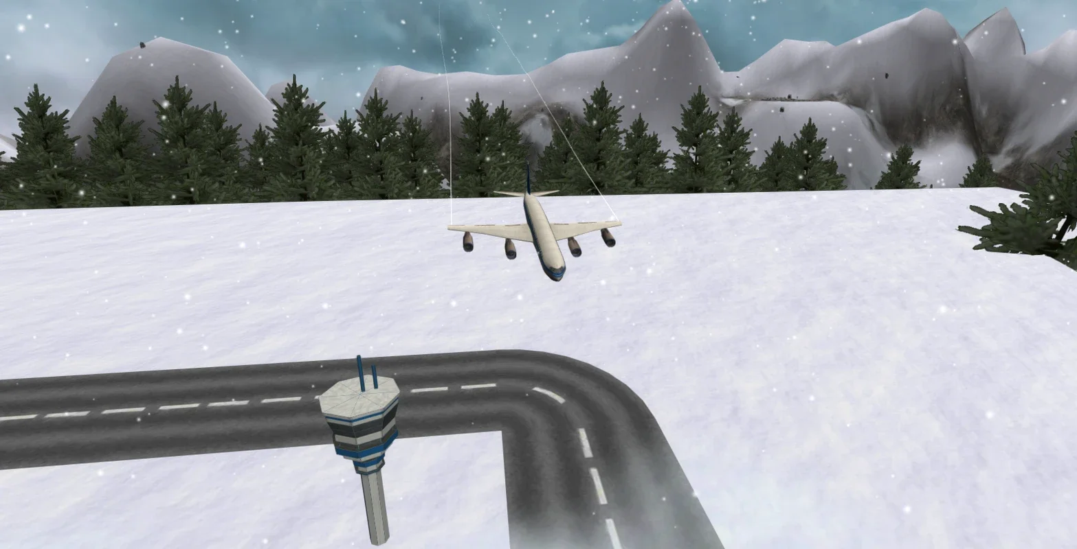 Snow Plane 3D for Android - Realistic Flight Simulation