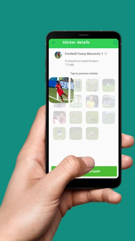 Football Animated Stickers for Android - Enhance Chats