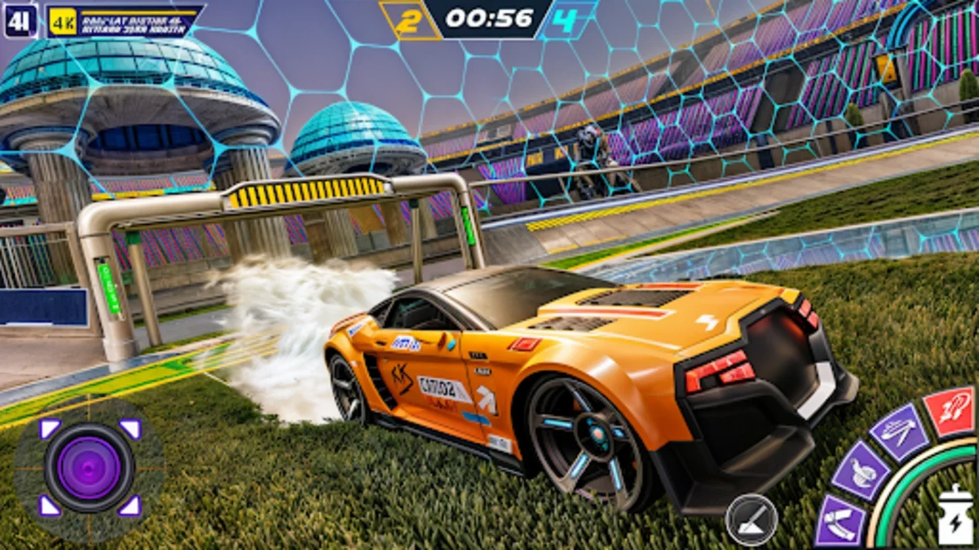 Rocket car: car ball games for Android - Immerse in High-Speed Car Soccer