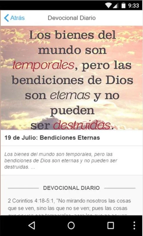 Caminando con Dios for Android - Enhance Your Faith