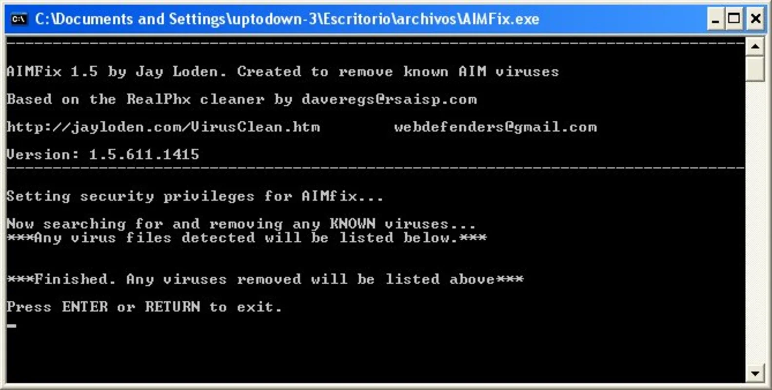 AIM Fix for Windows - Eliminate AIM Viruses