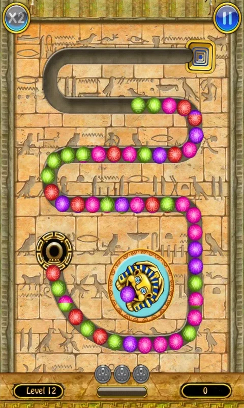 Egypt Kuma for Android - Immersive Marble Matching