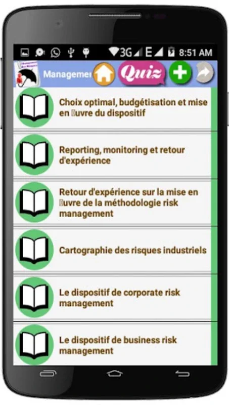 Management des Risques for Android - Enhance Risk Management Skills