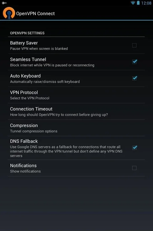 OpenVPN Connect for Android and Windows - No Download Needed