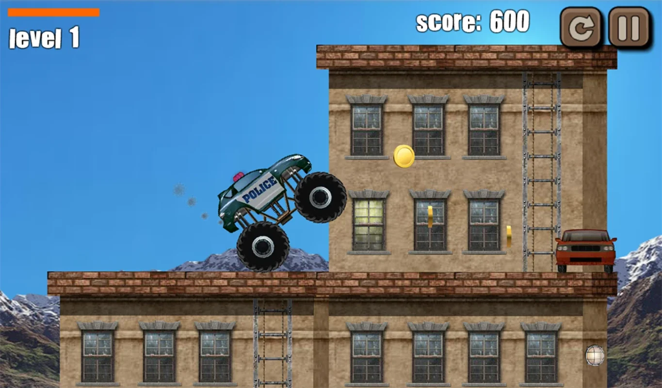 Police Monster Truck for Android - Thrilling Driving Experience