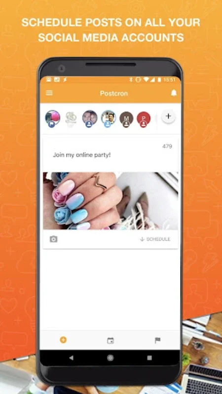 Postcron: Streamline Social Media on Android