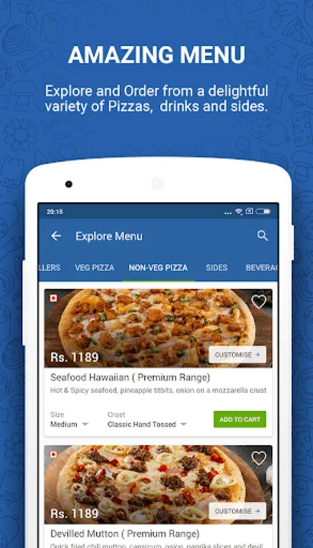 Domino's Pizza Sri Lanka for Android - Seamless Pizza Ordering