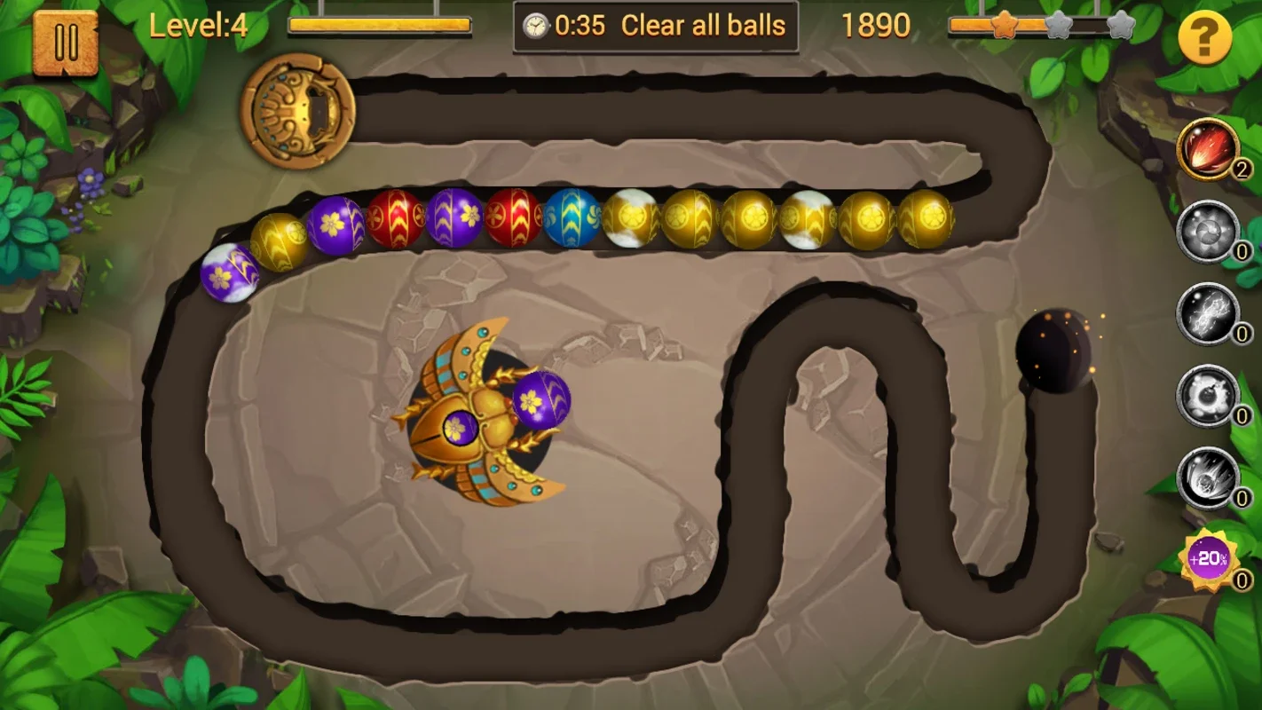 Jungle Marble Blast for Android - A Captivating Puzzle Adventure