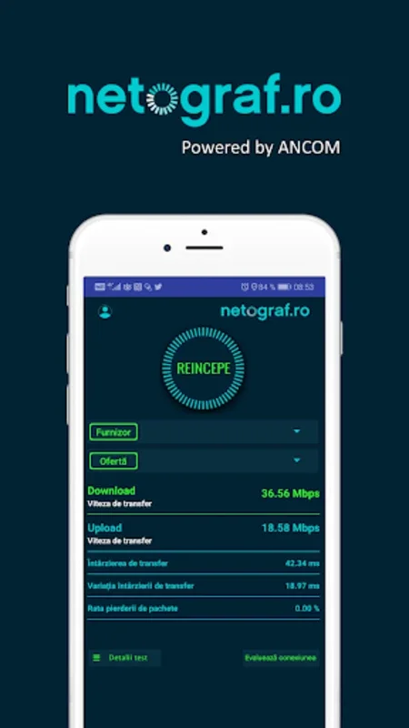 Netograf for Android - Optimize Your Internet