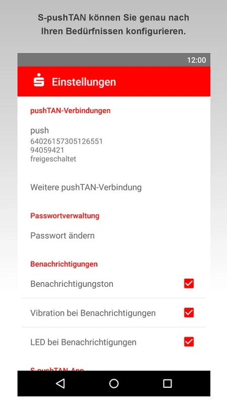 pushTAN for Android - Secure Banking App