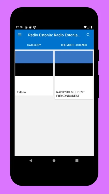 Estonia Radio EE for Android - Enjoy Live Estonian Radio
