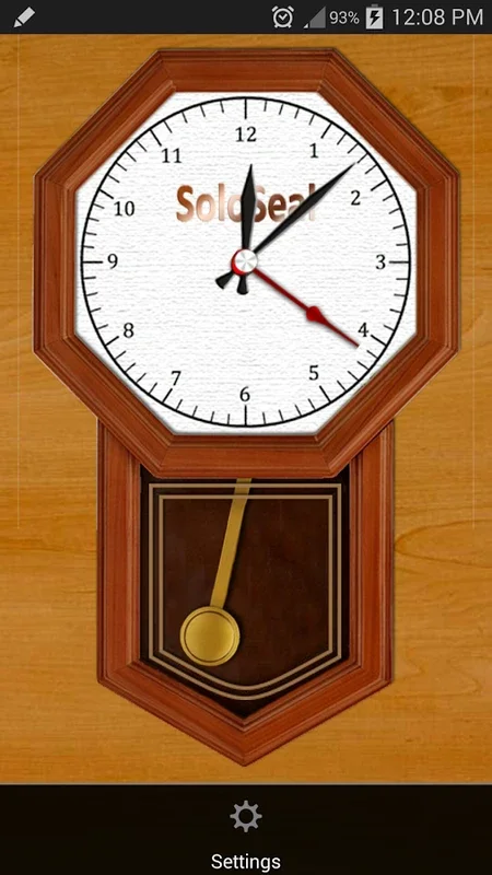 Tick Tock Pendulum Clock for Android - Authentic Timekeeping App