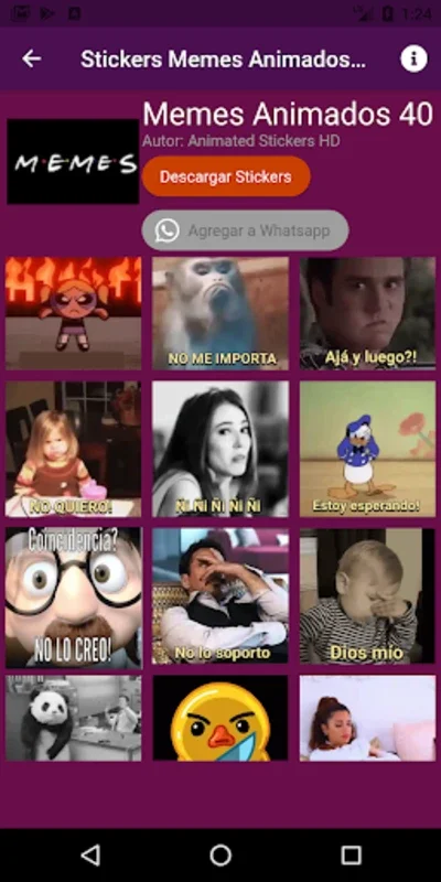 Memes Animados Stickers for Android - Enrich WhatsApp Chats