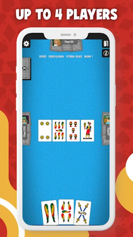 Scopa Più for Android: Engaging Multiplayer Card Game