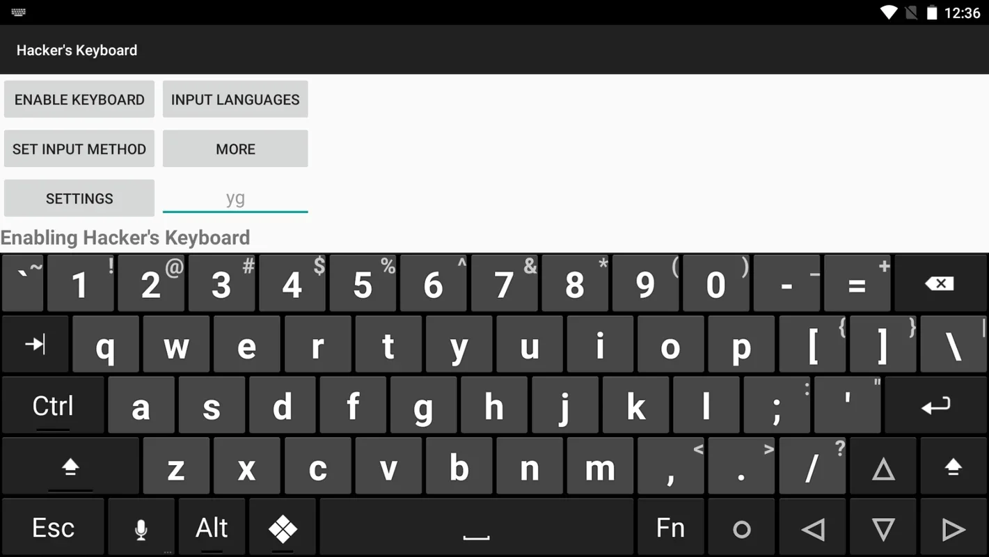 Hacker's Keyboard: Customize Your Android Keyboard Layout