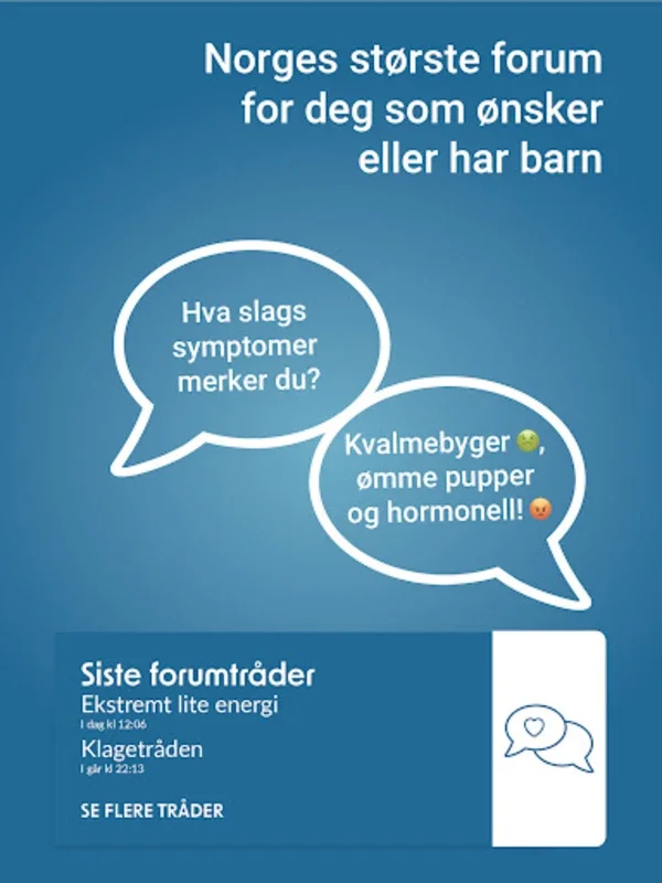 Babyverden gravid og barn for Android - Comprehensive Parenting App