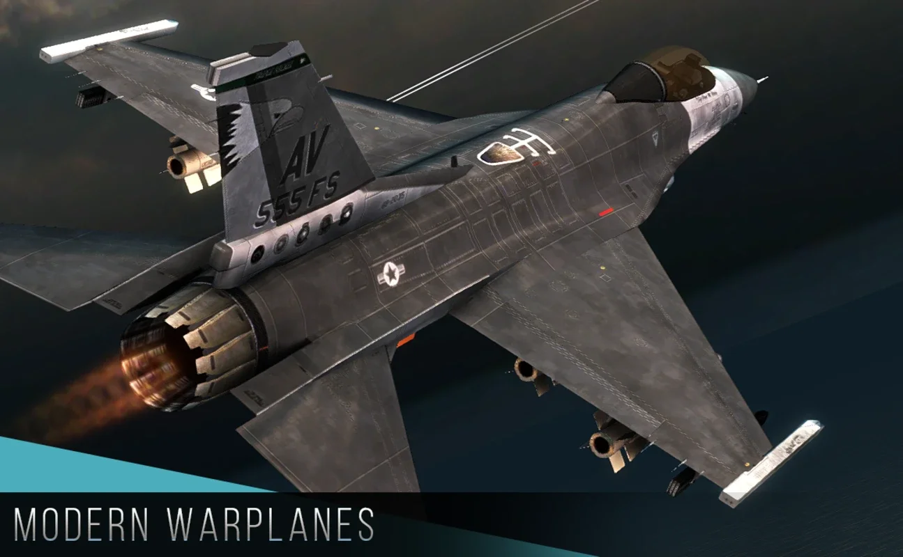 Modern Warplanes for Android - Thrilling Flight Combat