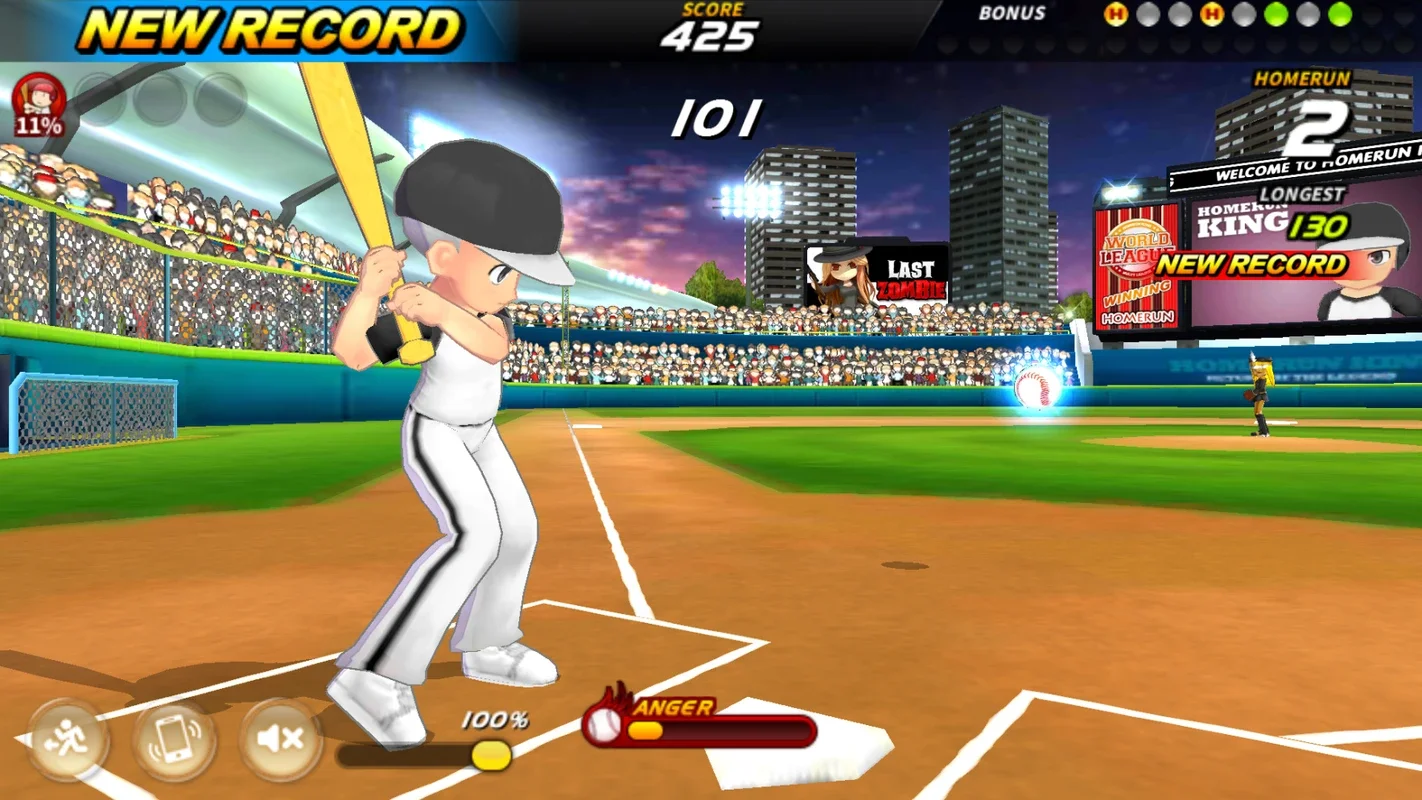 Homerun King for Android - No Downloading Needed