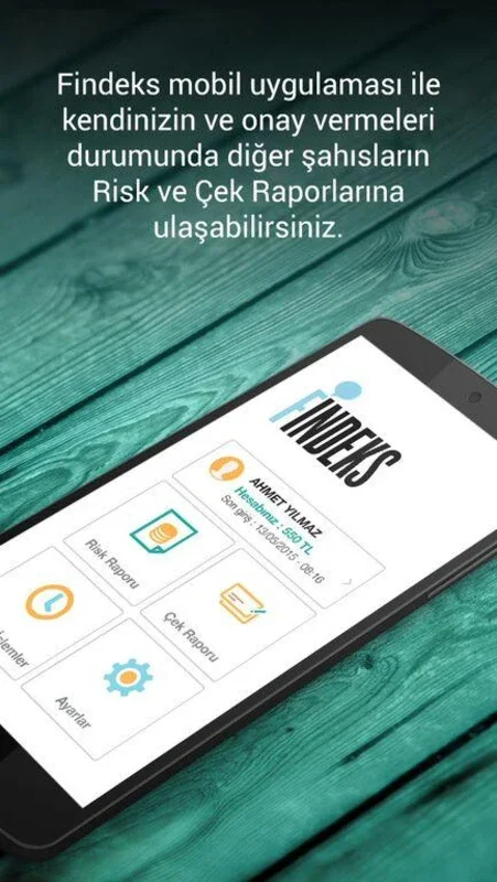 Findeks for Android - Manage Your Finances on the Go