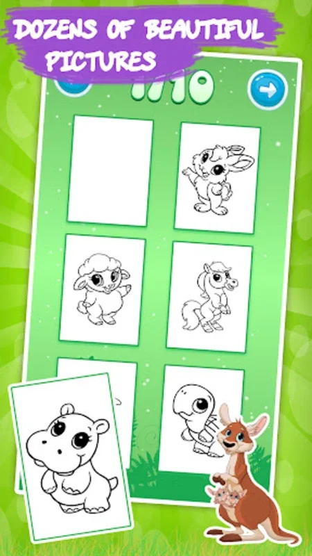 Coloring games for kids: Animal for Android - Fun & Educational