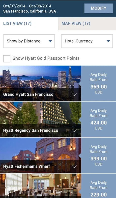 Hyatt for Android - Manage Travel on the Go