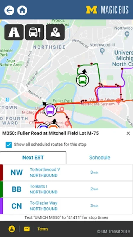 U-M Magic Bus for Android - Convenient Transportation